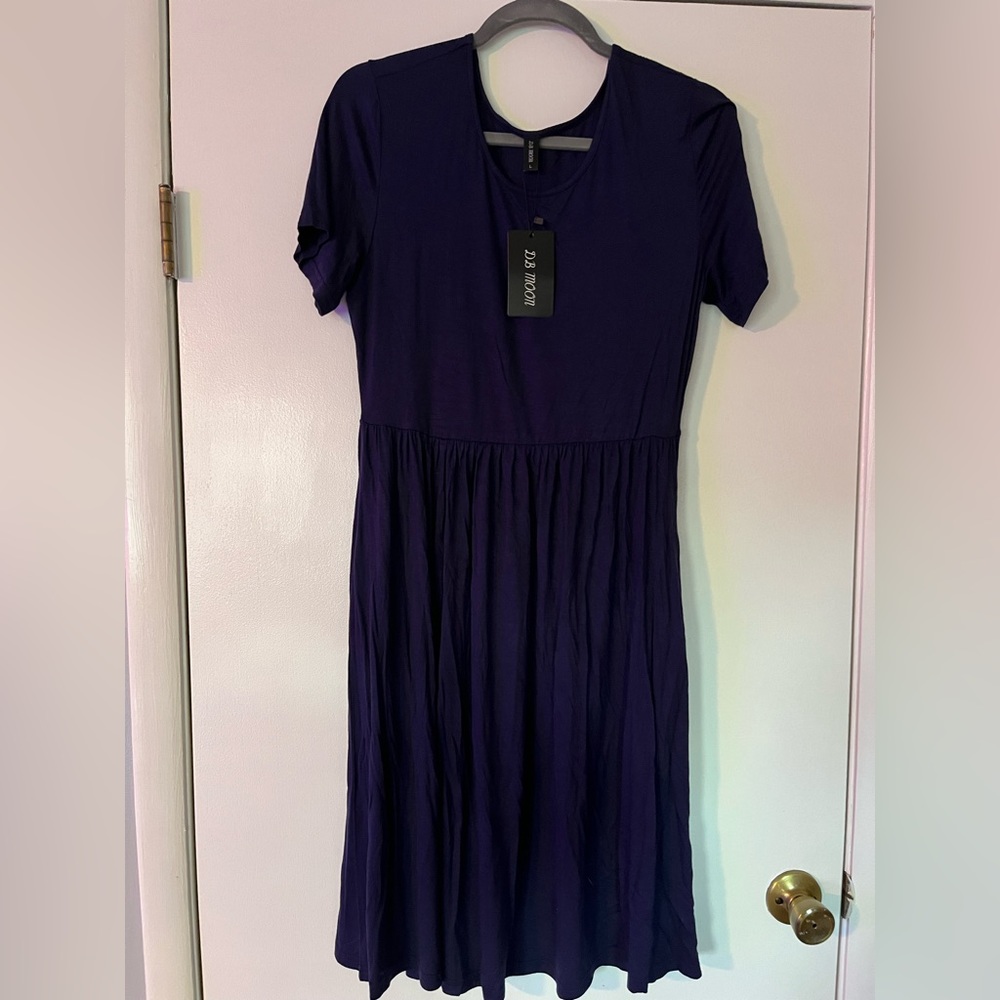 DB Moon navy blue L dress